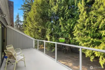 balcony off bedroom
