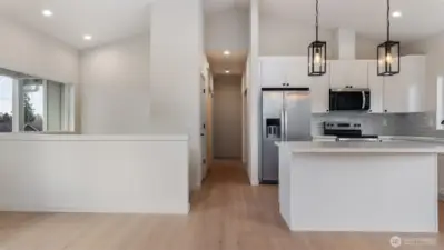 LVP flooring is perfect for easy upkeep.