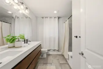 Remodeled Upstairs Bathroom