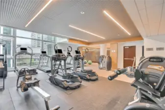 Two Fitness Rooms