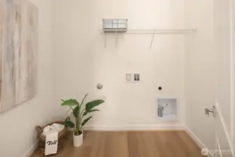 Laundry room  *photo taken from another similar staged home*