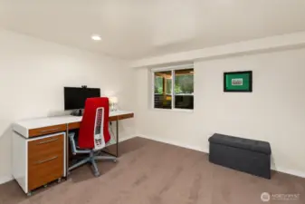 3rd bedroom, located downstairs.