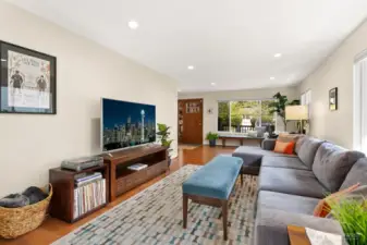 Living room towards front of house.