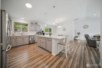 This floor plan is welcoming and provides for a simplified lifestyle.