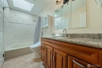 Skylight in Bathroom