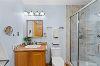 3/4 Guest bathroom!