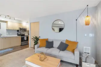 Cozy entertainment space