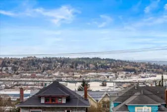 View of the Ballard Bridge