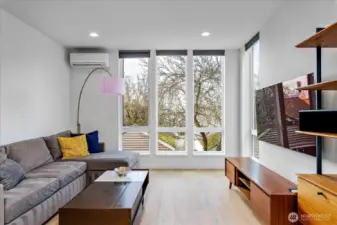 Light and bright living room