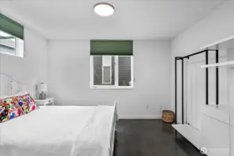 3rd bedroom, located on lower level