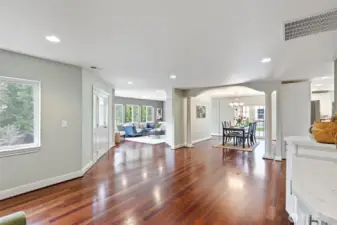 Foyer Facing Living & Dining Rooms – From the foyer, the home opens into the main living and dining spaces, creating an easy and natural flow for everyday living and entertaining.
