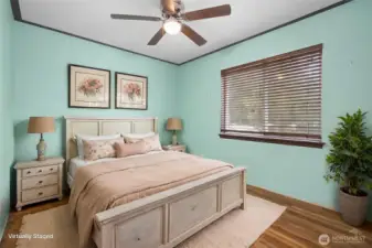 Upper Bedroom #2 (Virtually staged)