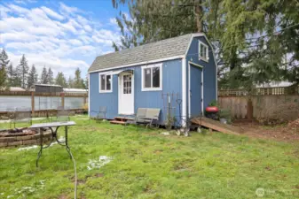 240 sqft storage shed