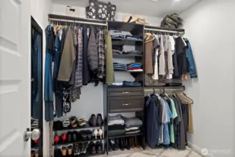 Master Walk-In Closet.