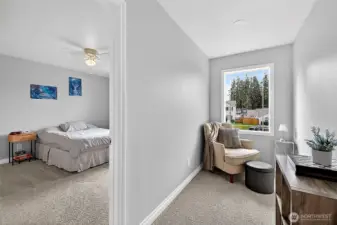 Loft and Bedroom #2 To The Left.