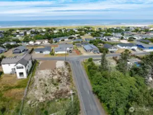 Large Corner lot with the Pacific Ocean as the View!