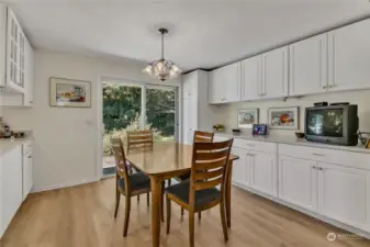 Eating Space off kitchen