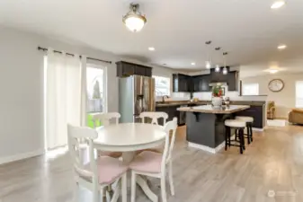 Dinning room off kitchen.