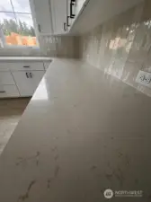 Close up of kitchen counter