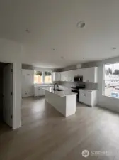 2nd Floor landing to kitchen