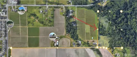 29 acre corner lot with home and build 6 more