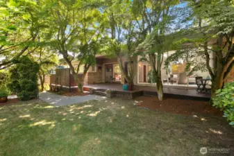 Come home to this private, in city oasis