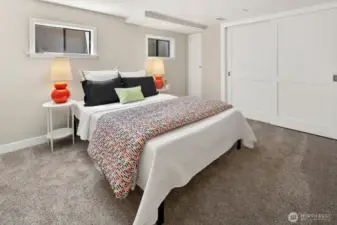 Lower floor bedroom