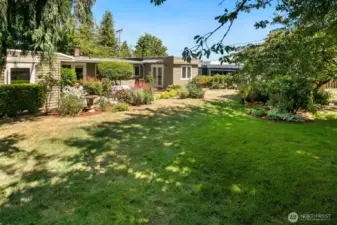 Plenty of space to garden