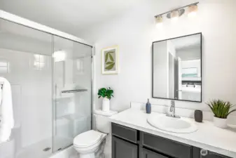 Photographs are for illustrative purposes only. Features, finishes, interior/exterior colors, landscaping and floorplan shown may vary from actual homes built.