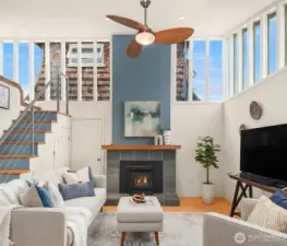It is furnished! Move in ready.