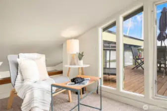 Loft for reading