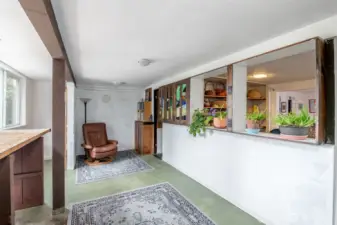 This home has so many spaces to work, play, rest, create and gather! Don't miss the storage room at the end of this hall.