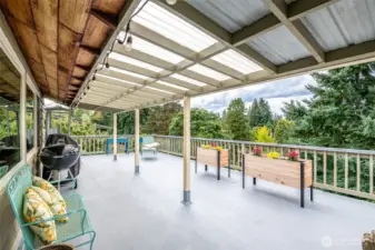 The serene, territorial views from the deck are so inviting... you may never want to leave.