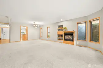 Living Room w/ Gas Insert