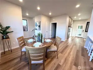 Large dining area