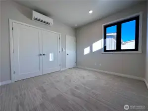 Bedroom 3 with large closet