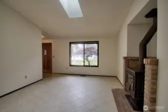 Another view of living .