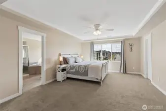 Spacious Primary Bedroom