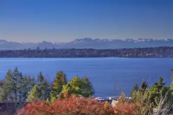 daily views of the olympic mountains