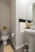 half bathroom in 2nd floor