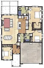 Sample floor plan provided by original builder