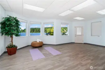 The bonus room off the garage of the ADU would be great for your exercise room!