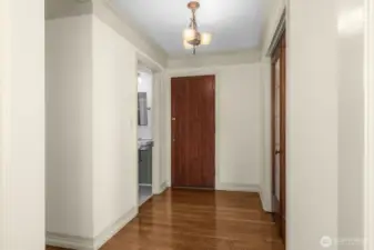 Home Entry from the Hallway.