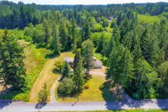 Over 2 acres of peaceful living!