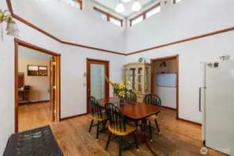 ADU- center of the home dining area