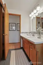 Main floor bathroom