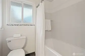Main floor bathroom