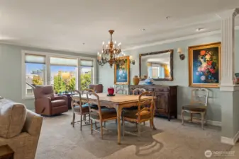 Dining area.