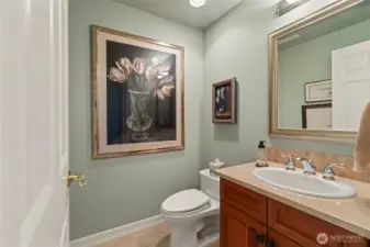 Powder room.