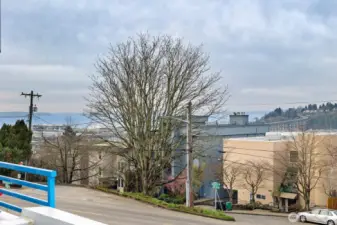 View from the   Exterior of the Main Entry